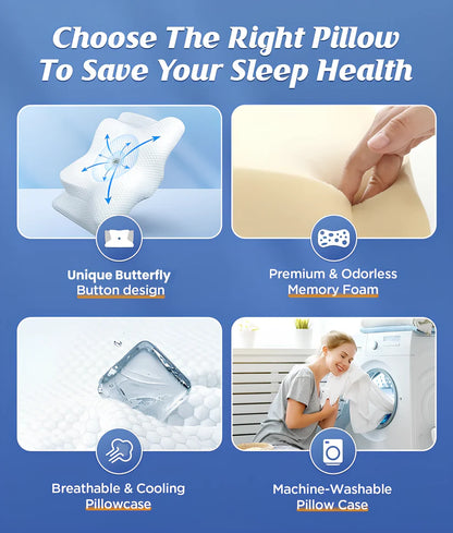CozyRest® Memory Foam Neck Pillow